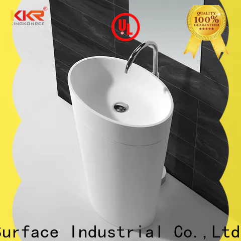 KingKonree solid surface sink customized for family