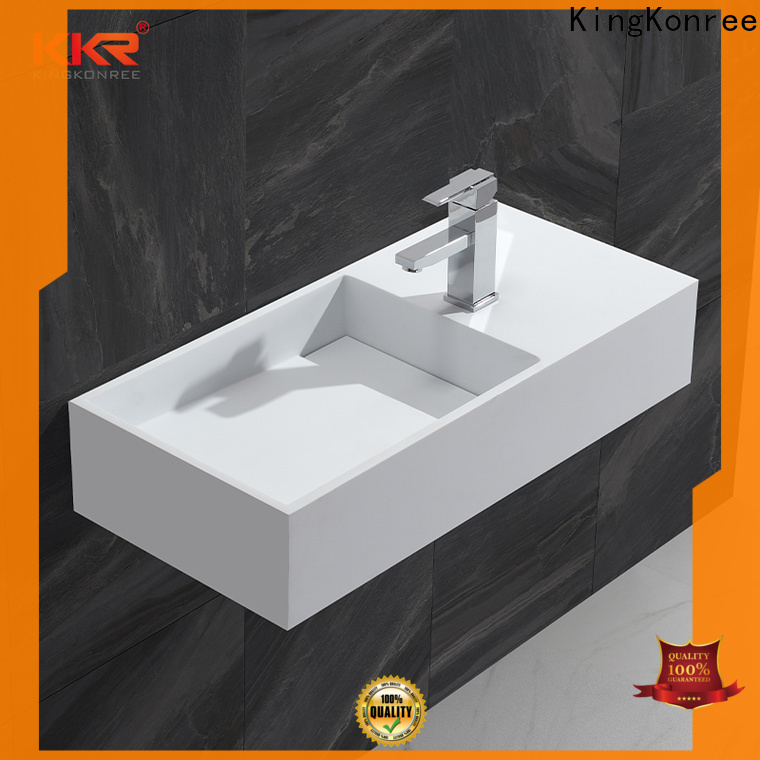 KingKonree shelves wash basin models and price supplier for toilet