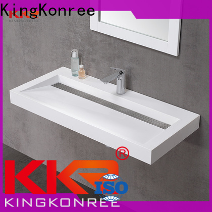 KingKonree wall hung bathroom basins supplier for toilet