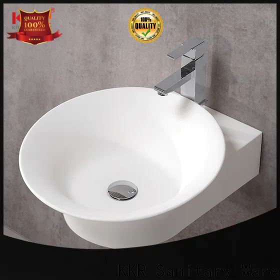 hung solid surface basin top-brand