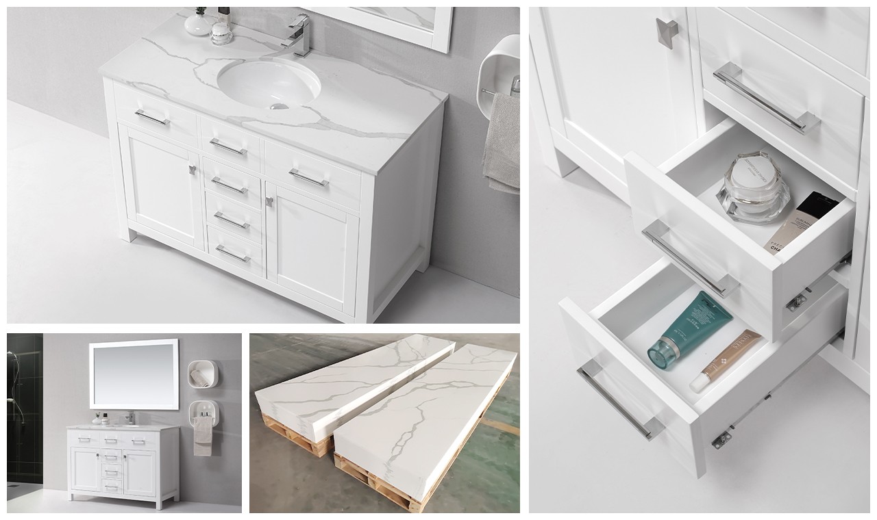 KingKonree elegant bath vanity cabinets factory for home