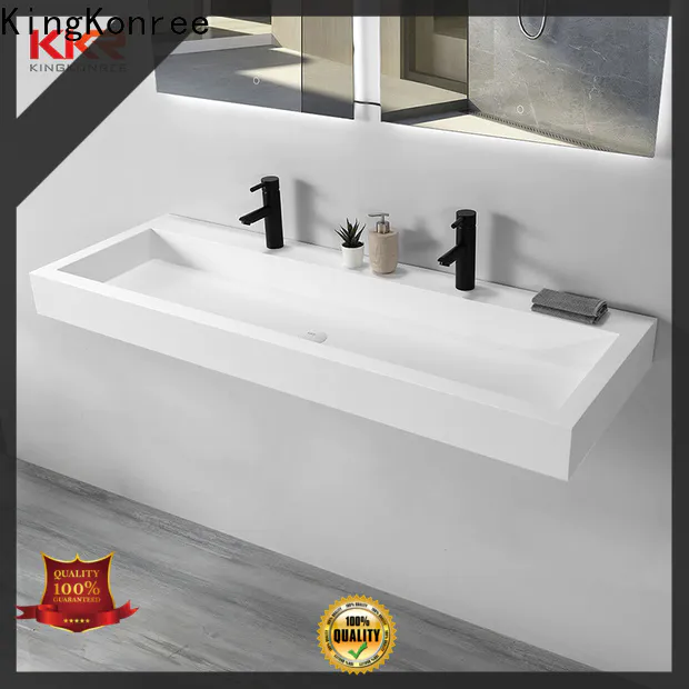 mounted wall mounted wash basins design for hotel