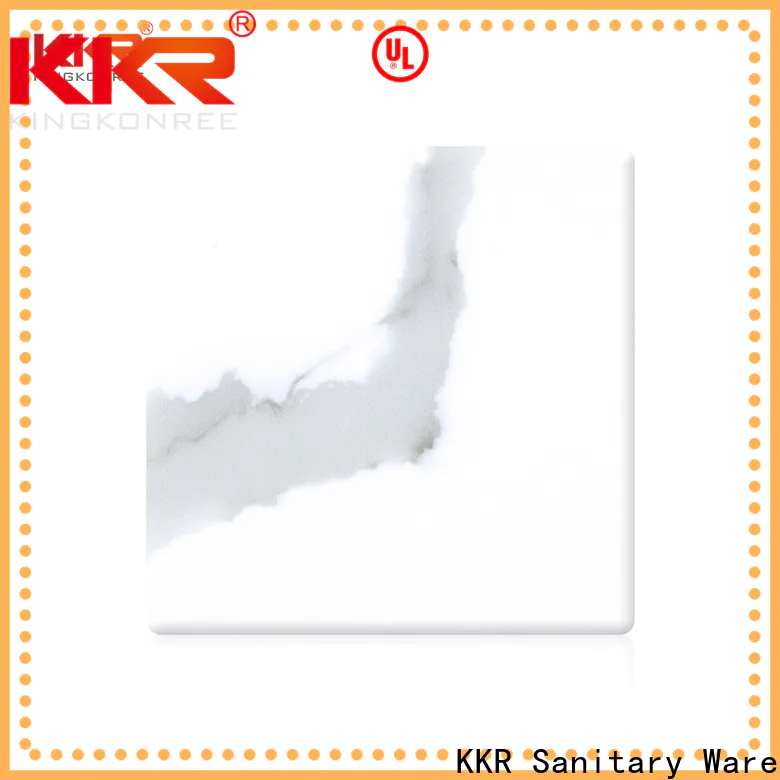 KingKonree solid surface sheets manufacturer for indoors