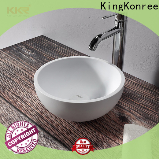 KingKonree elegant counter top basins manufacturer for hotel