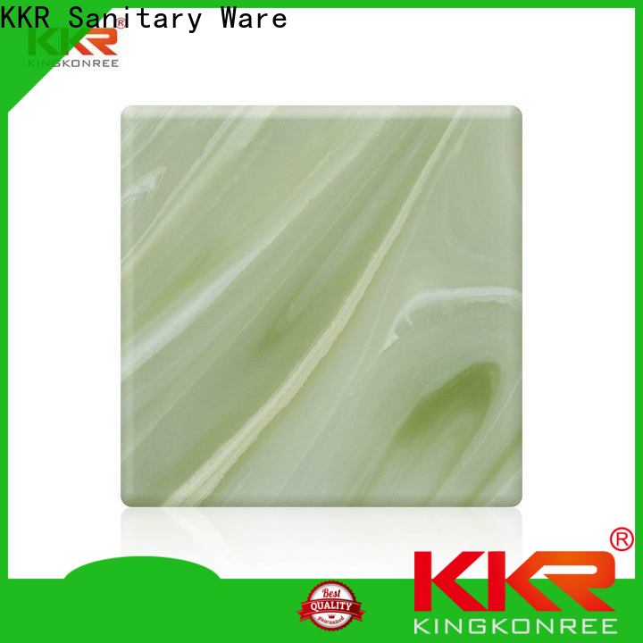 KingKonree white wholesale acrylic sheets manufacturer for bathroom