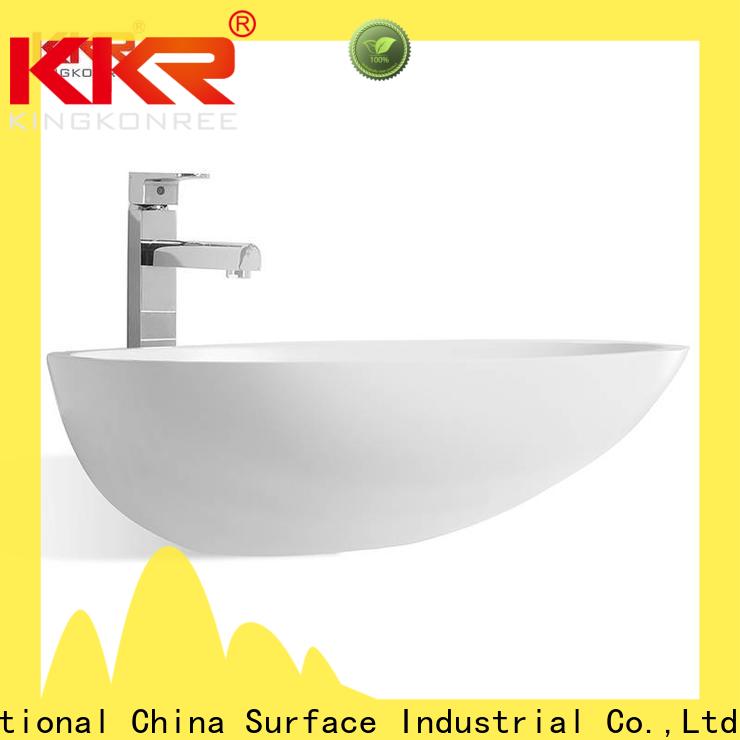 KingKonree approved above counter sink bowl customized for room