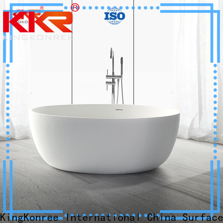 KingKonree resin stone bathtub ODM for bathroom