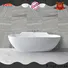 KingKonree stone resin freestanding bath at discount for shower room