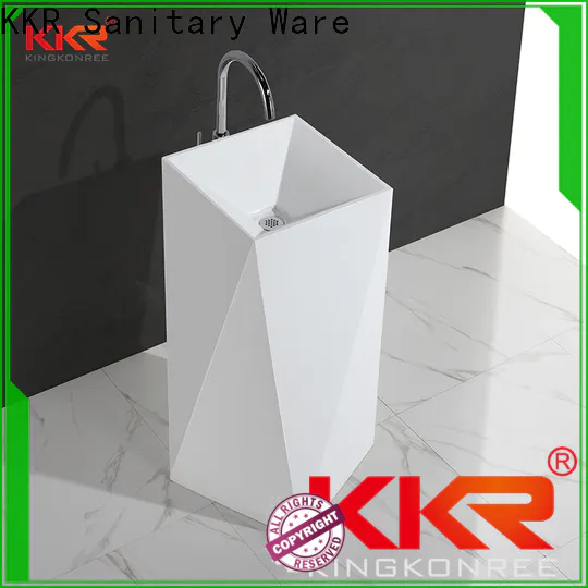KingKonree acrylic bathroom sink stand supplier for hotel