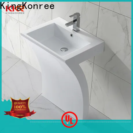 KingKonree height stand alone bathroom sink manufacturer for bathroom