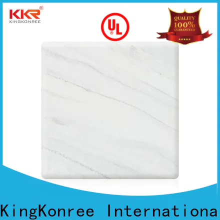 white acrylic solid surface sheet directly sale for home