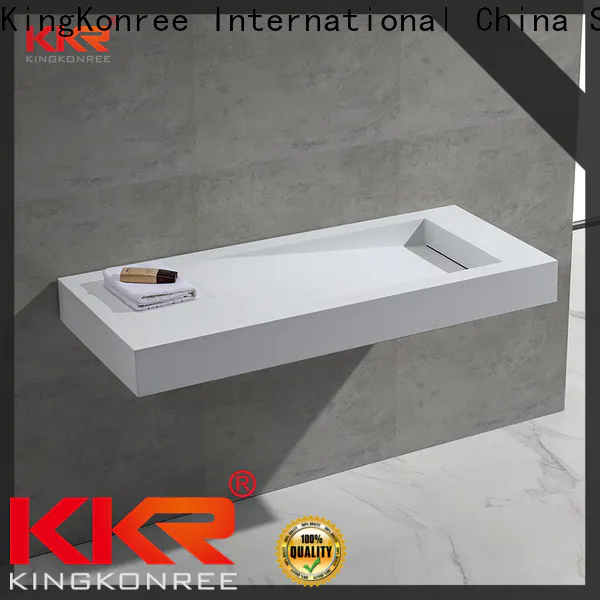 KingKonree 700mm stylish wash basin supplier for toilet