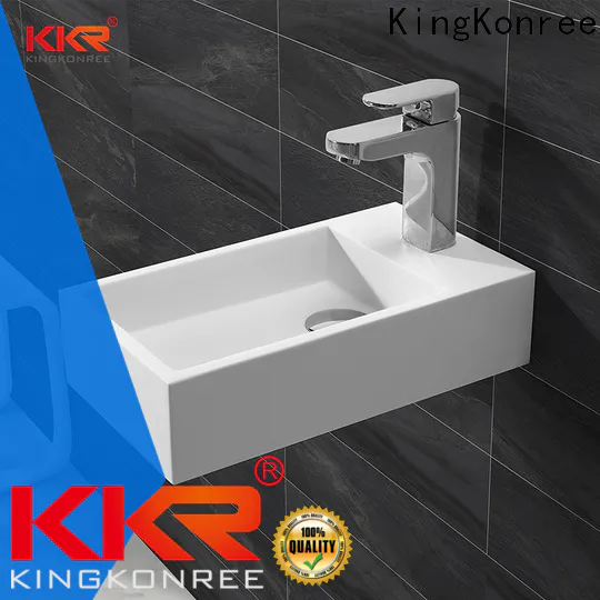 KingKonree wall mounted wash basin manufacturer for toilet
