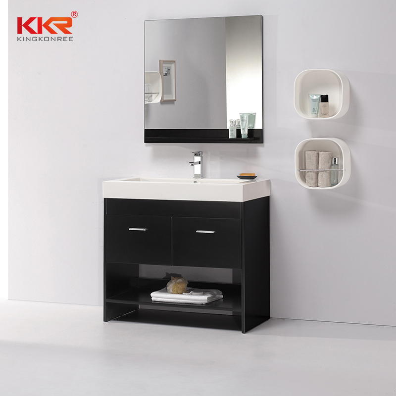 European Style Hotsale Customized Design Countertop Vanity Bathroom Cabinet KKR-710CH