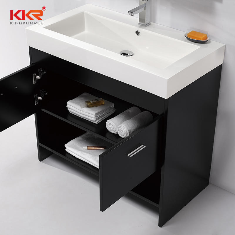 European Style Hotsale Customized Design Countertop Vanity Bathroom Cabinet KKR-710CH