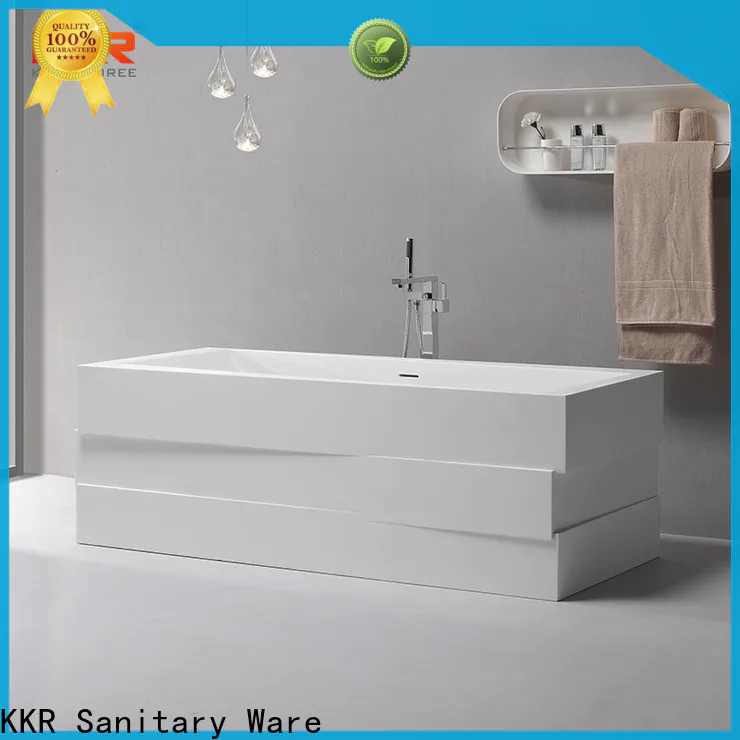 KingKonree rectangular freestanding tub OEM for shower room