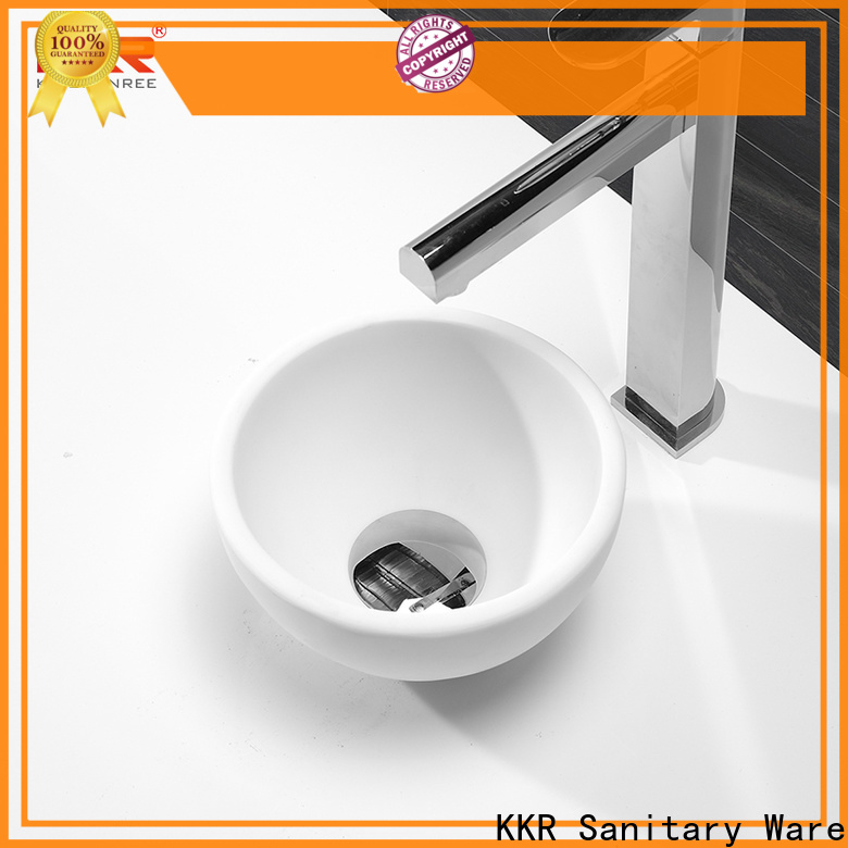 durable above counter vanity basin at discount for restaurant
