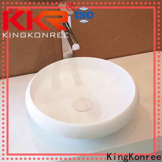 KingKonree sanitary ware bathroom countertops and sinks cheap sample for restaurant