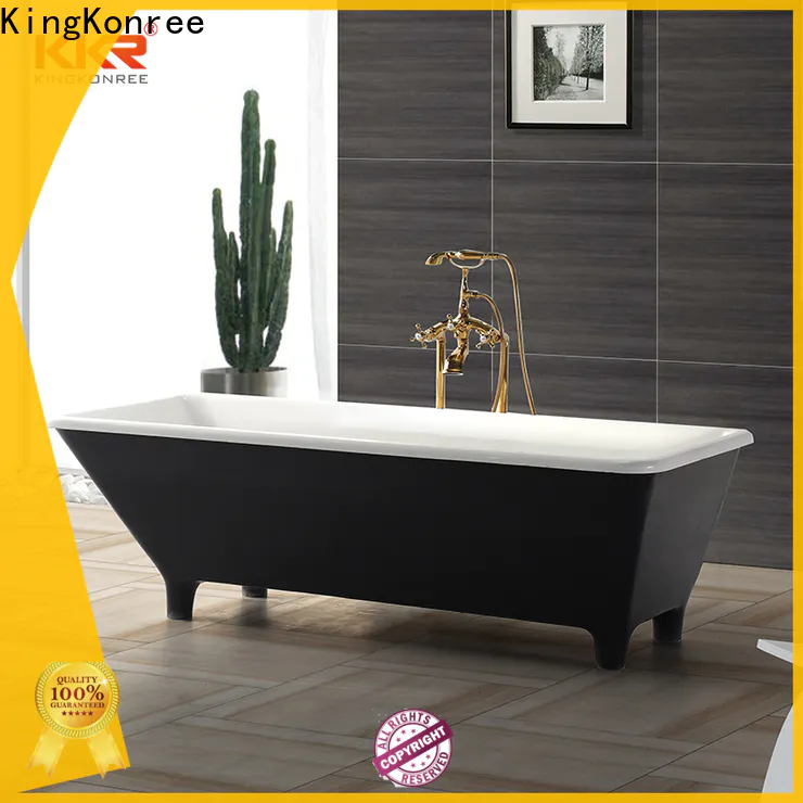 KingKonree finish free standing bath tubs for sale supplier for hotel