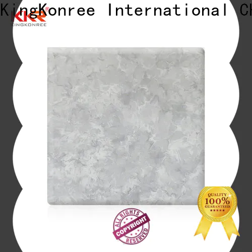 KingKonree durable solid surface sheets from China for room