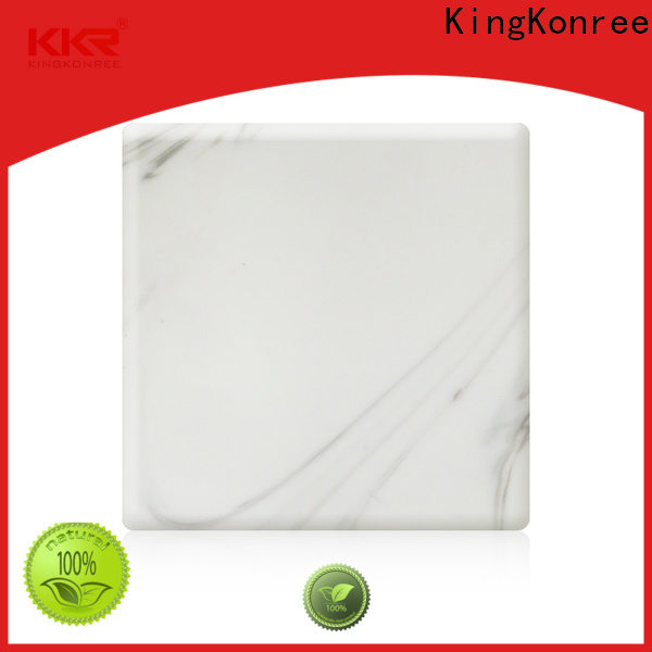 KingKonree acrylic solid surface directly sale for hotel