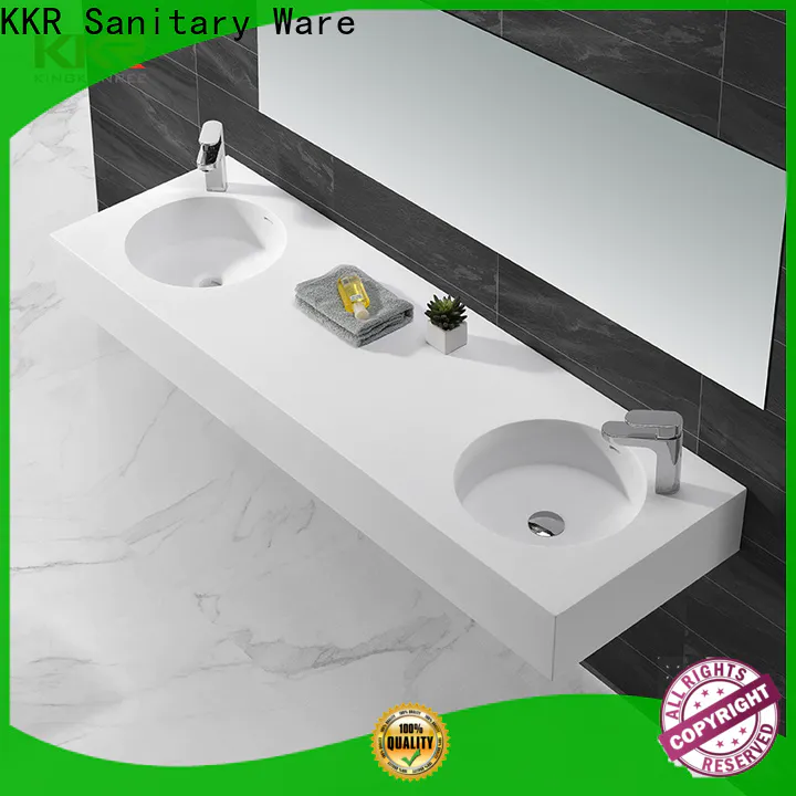 KingKonree mounted wall hung basin manufacturer for toilet