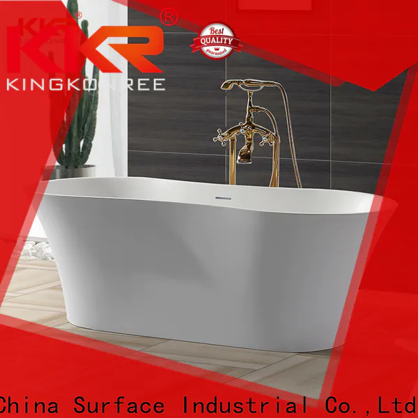 KingKonree hot selling stone resin bath OEM for bathroom