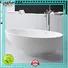 white corner tub custom for shower room