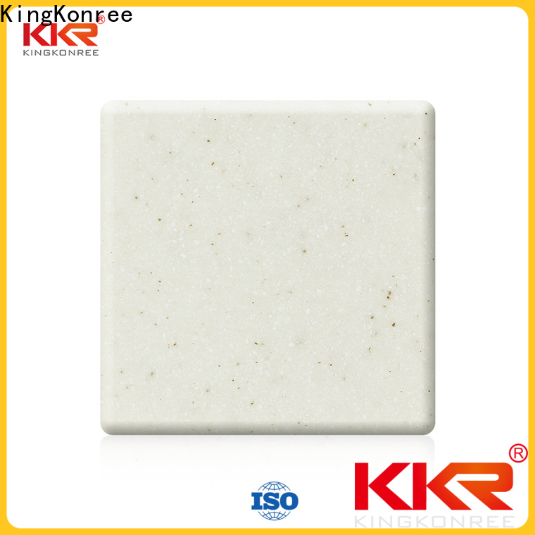 KingKonree acrylic solid surface countertops manufacturer for hotel