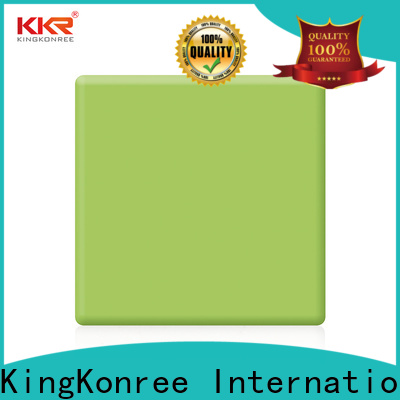 KingKonree 12ft acrylic solid surface countertops supplier for restaurant