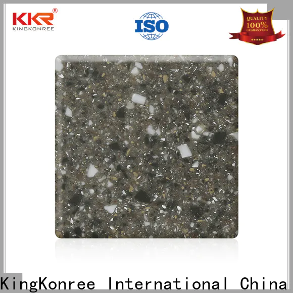 KingKonree 12mm solid surface countertops cost supplier for room
