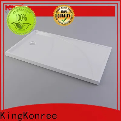 KingKonree white narrow shower tray at -discount for bathroom