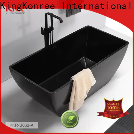 KingKonree rectangular freestanding bathtub free design for shower room