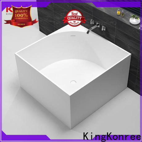 KingKonree practical freestanding soaking tub custom for hotel