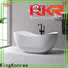 KingKonree high-end rectangular freestanding tub OEM for shower room