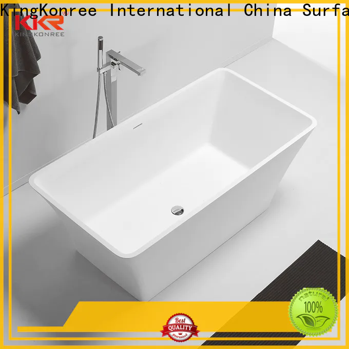 reliable rectangular freestanding bathtub kkrb048 OEM for family decoration