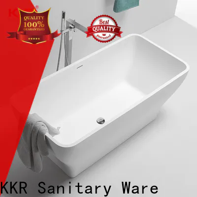 KingKonree white corner tub OEM for shower room