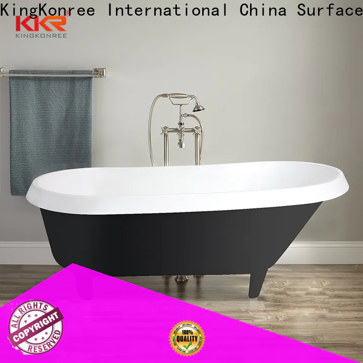 KingKonree high-quality round bathtub custom for shower room