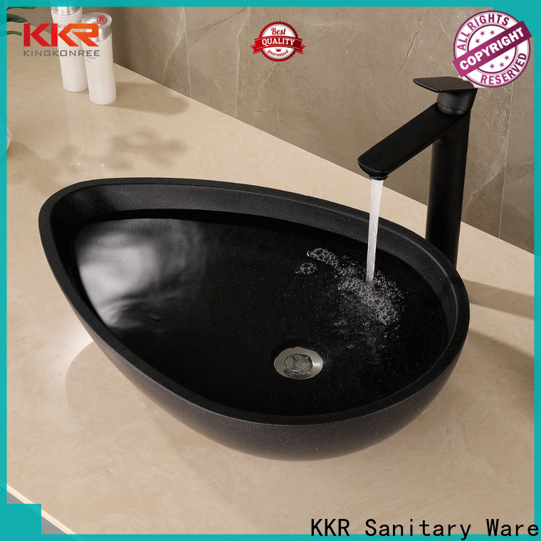 KingKonree white small countertop basin manufacturer for home