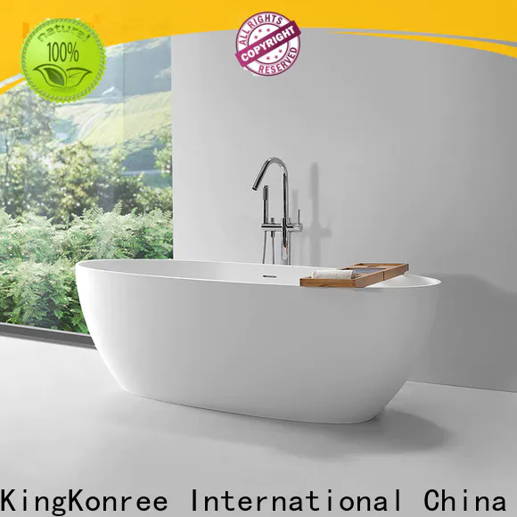 KingKonree standard stone resin bath custom for shower room