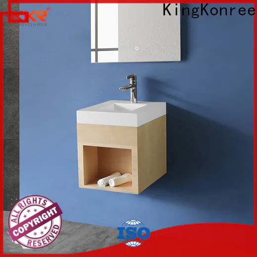 KingKonree pedestal sink cabinet latest design for households