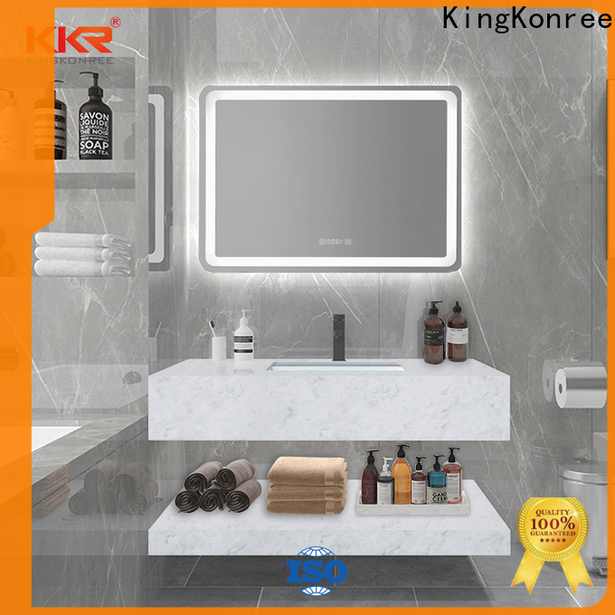 KingKonree wallhung wall hung basin with towel rail supplier for home