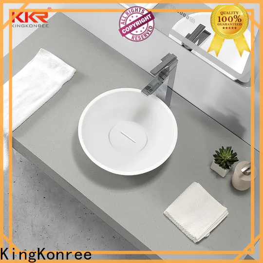 white table top wash basin cheap sample for home
