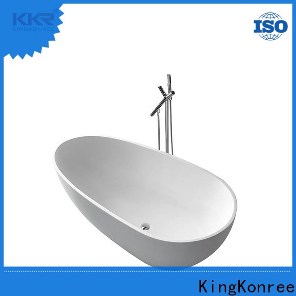KingKonree finish modern soaking tub free design for family decoration