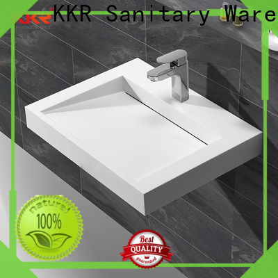 KingKonree modern wall mount sink manufacturer for bathroom