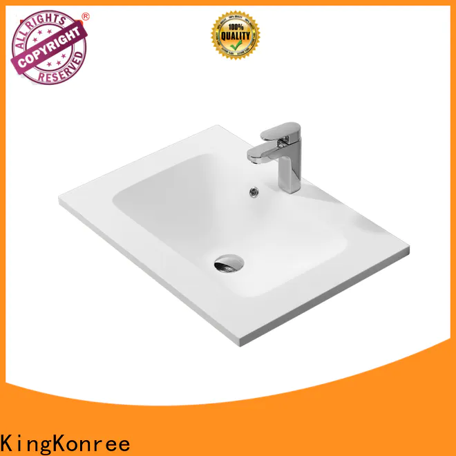artificial sink basin cabinet supplier for motel