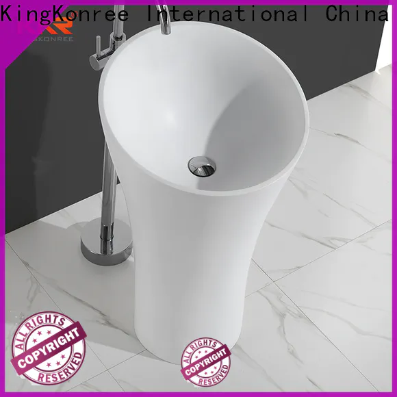 stable freestanding basin design for bathroom