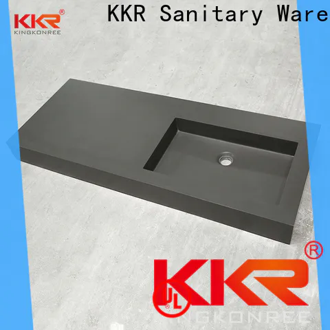 sanitary ware basin cabinet with mirror supplier for motel