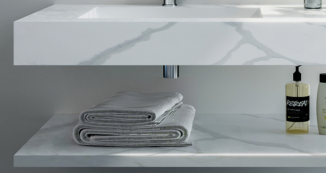KingKonree acrylic washbasin cabinet price design for hotel-3