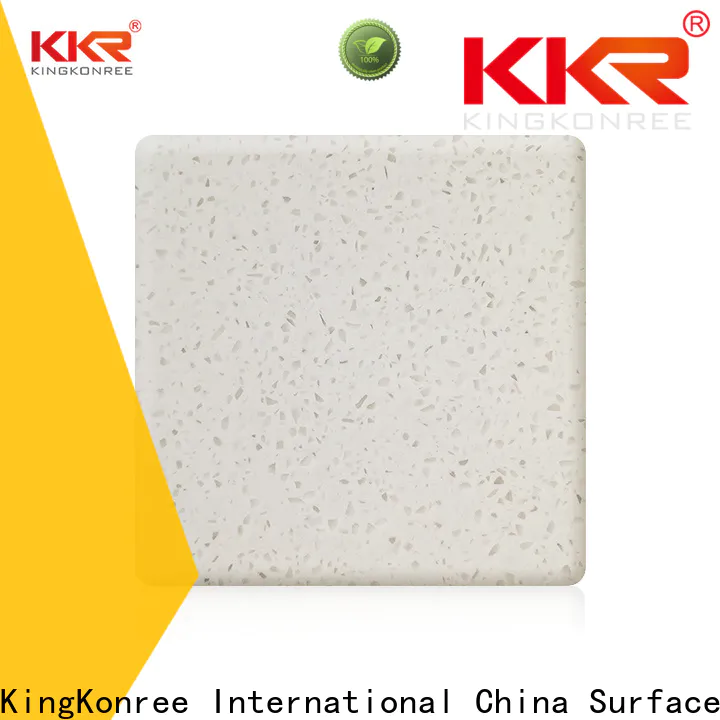 KingKonree grey solid surface material customized for room